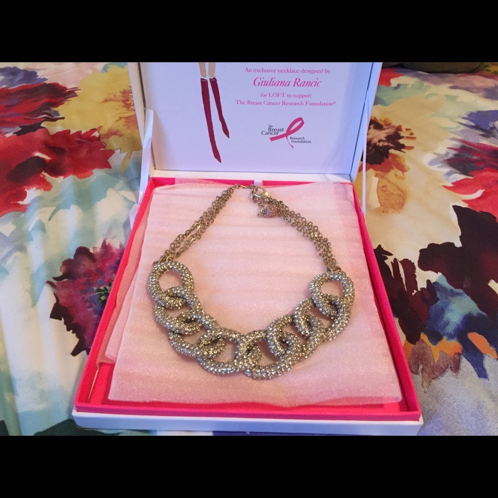 Beautiful Crystal Giuliana Rancic Necklace Loft